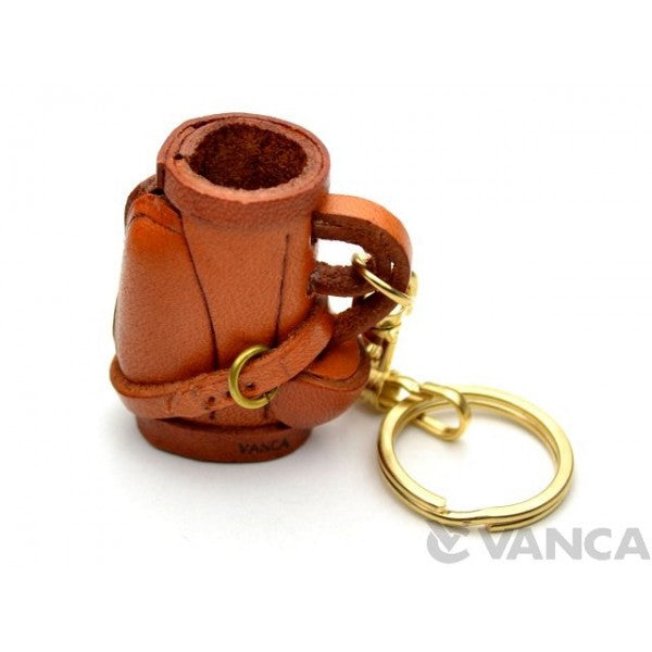 Golf Bag Leather Keychain(L)