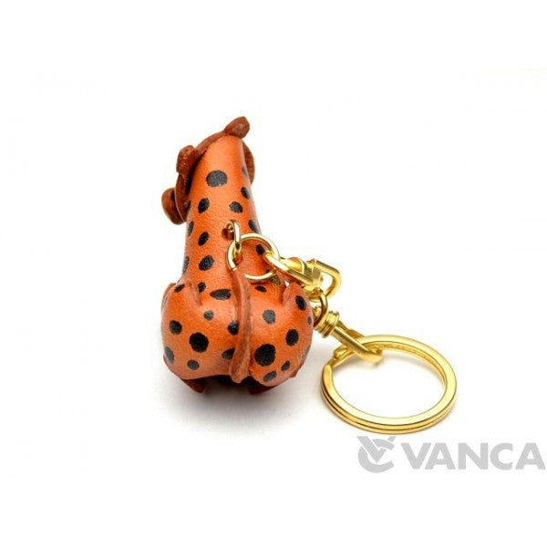 Leopard Leather Keychain(L)