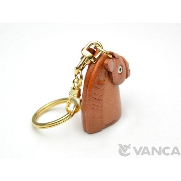 Horse-head Leather Keychain(L)