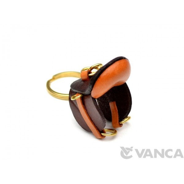 Saddle Leather Keychain(L)
