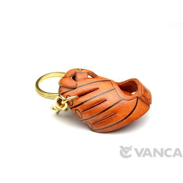 Baseball Glove Leather Keychain(L)