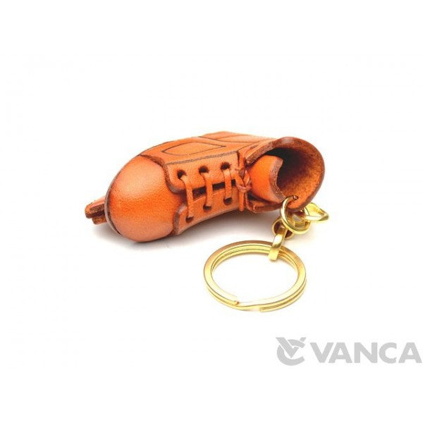 Ice Skate Shoe Leather Keychain(L)