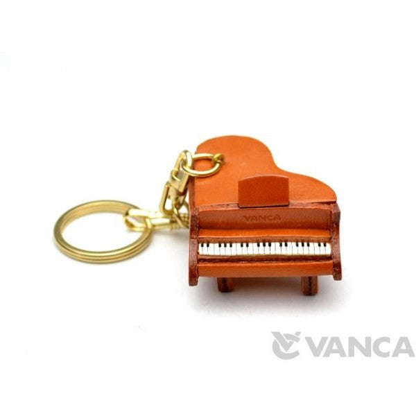 Piano Leather Keychain(L)