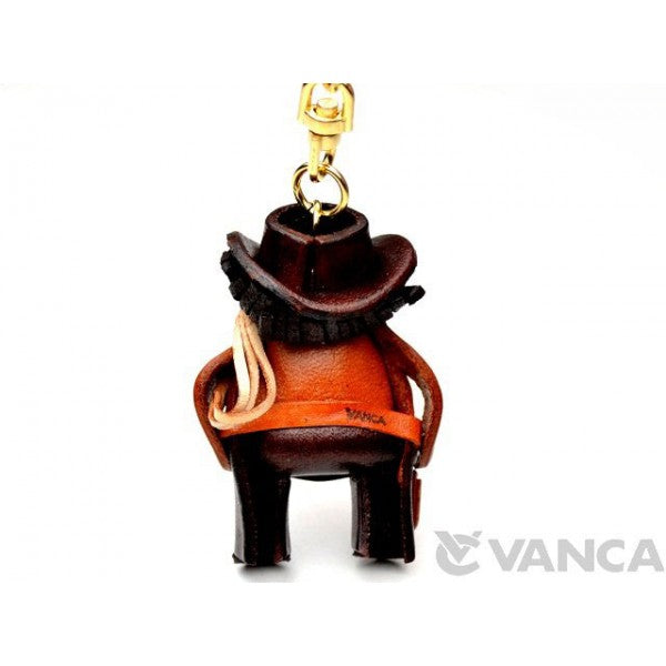 Cowboy Leather Keychain(L)