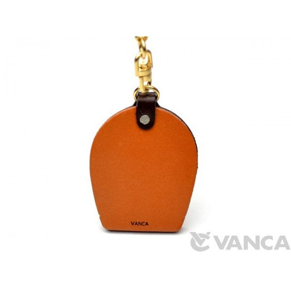 Horse Shoe Leather Keychain(L)