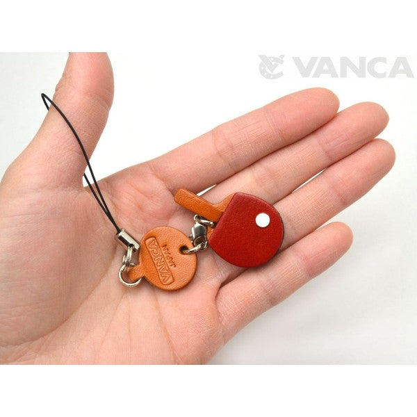 Pingpong paddle Japanese Leather Cellularphone Charm Goods