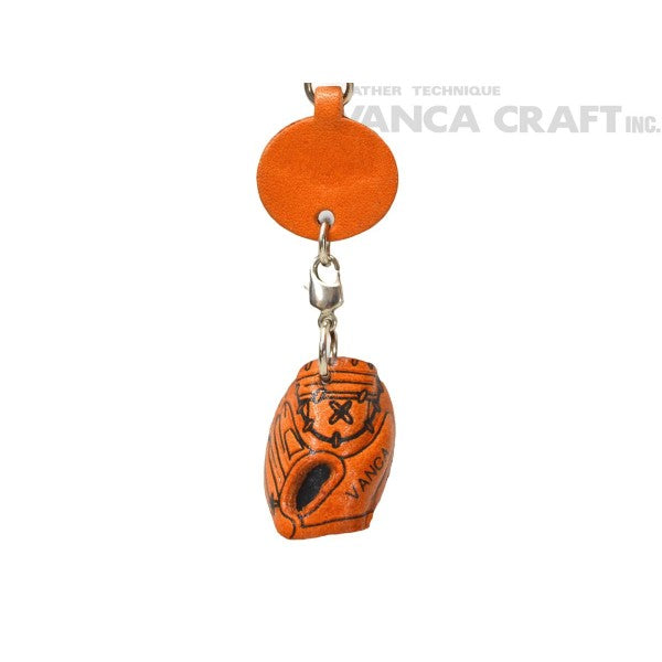 Catcher's mitt Japanese Leather Cellularphone Charm Goods