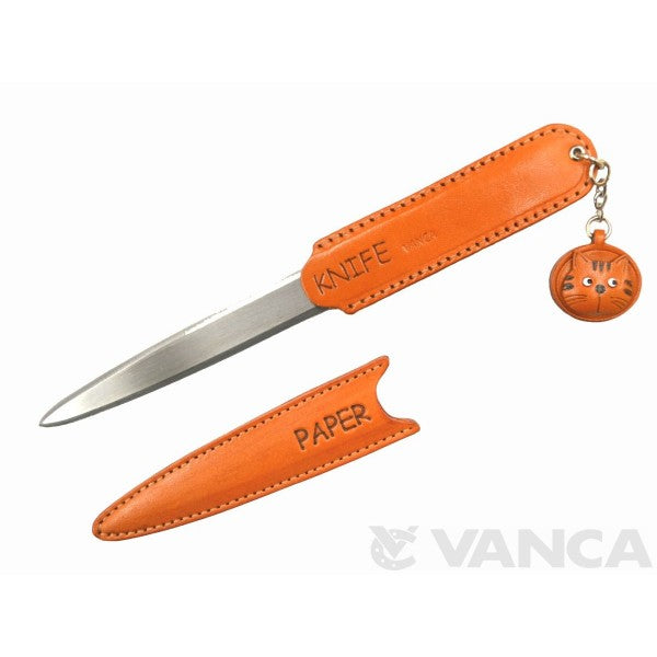 Pig Animal Leather Paper Knife