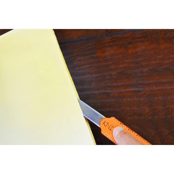 Initial W Leather Paper Knife