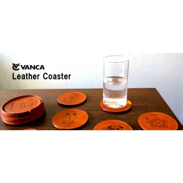 Leather Coaster Chihuahua Long Haird