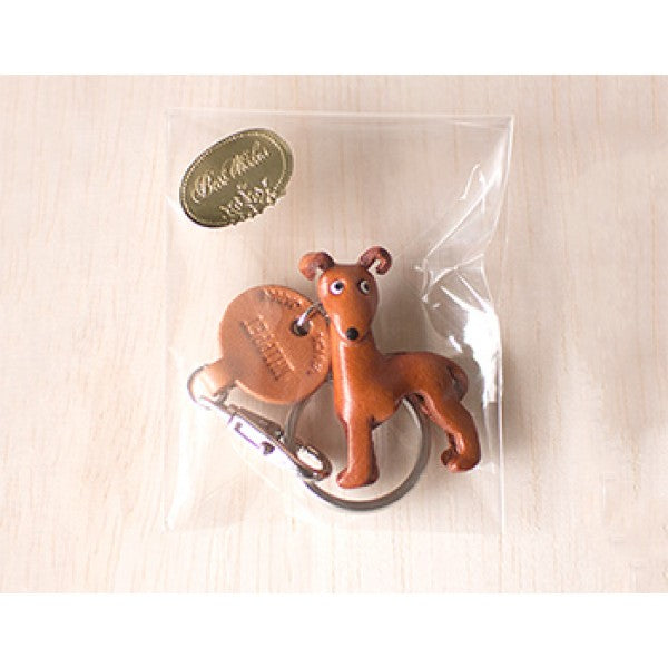 Tabby Sleeping Cat Japanese Leather Cellularphone Charm
