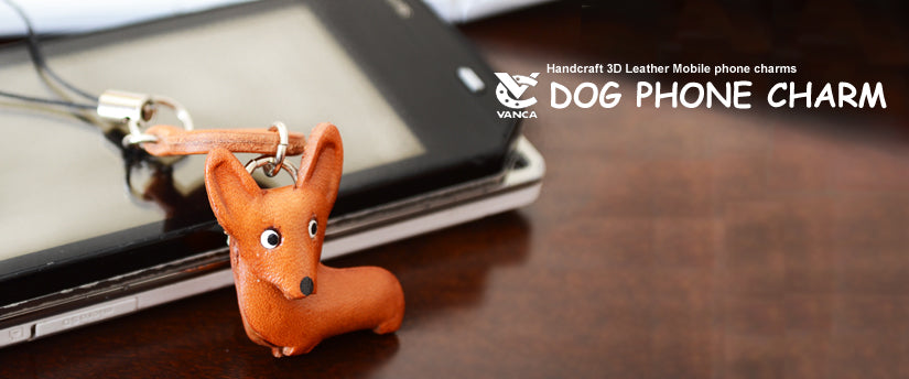 Dog Phone charm