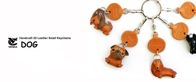 Dog keychain