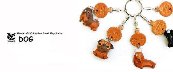 Dog keychain