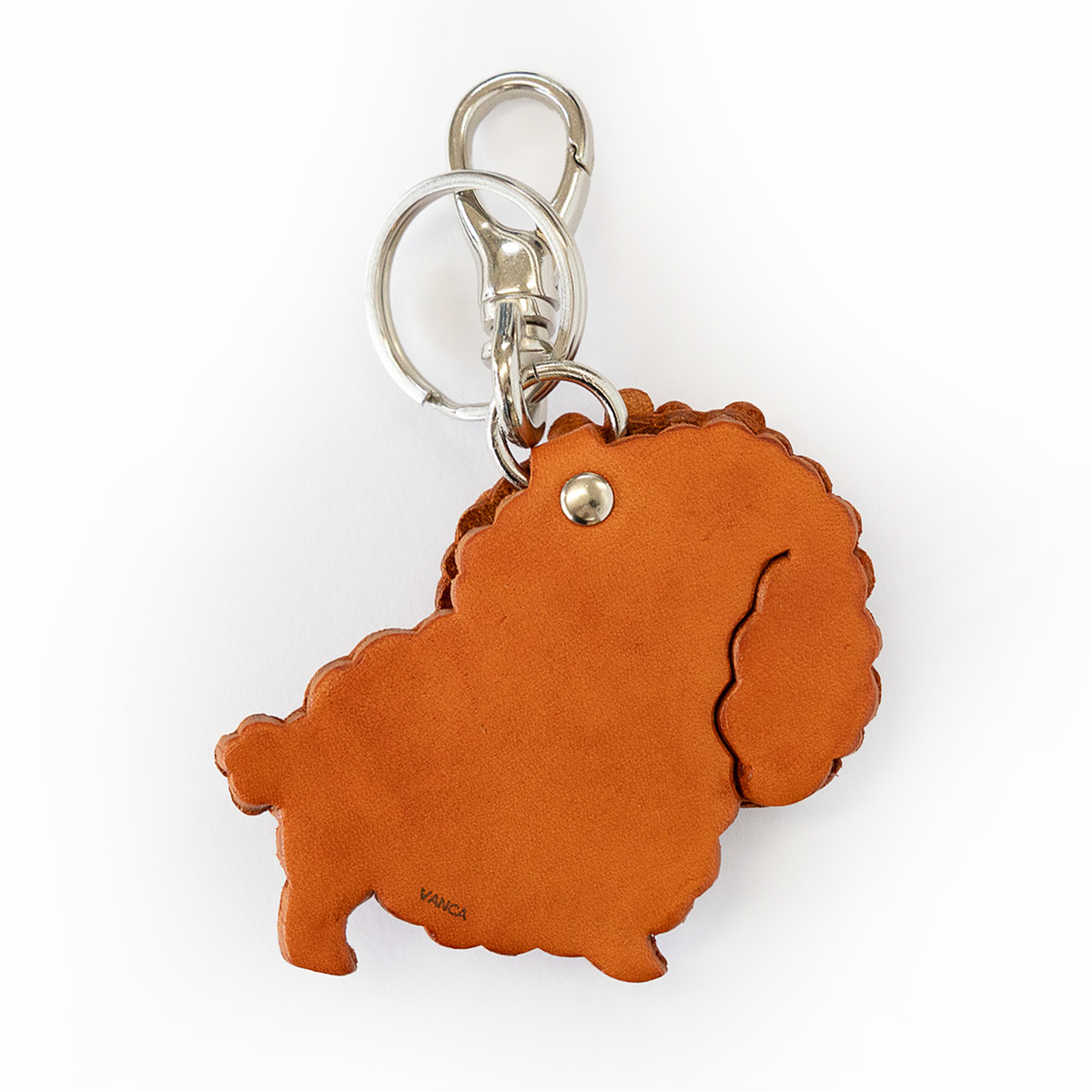 Toy Poodle Handmade Leather Dog/Bag Charm