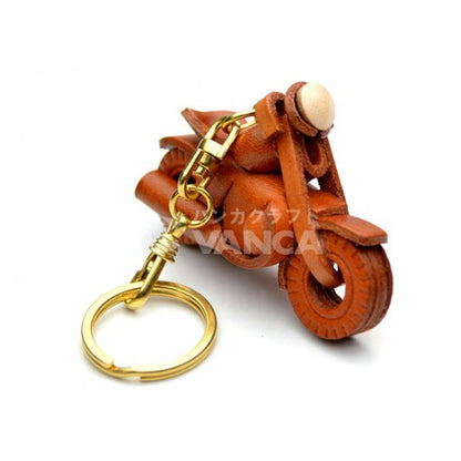 Chopper American Bike Leather Keychain(L)