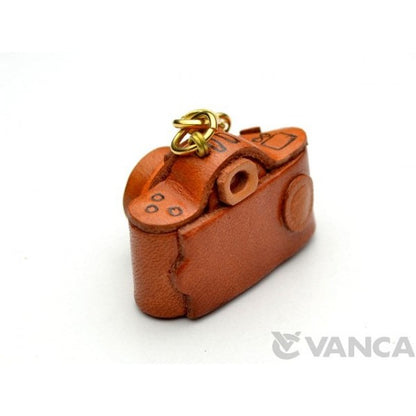 Camera Leather Keychain(L)