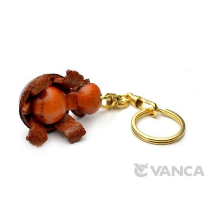 Turtle Leather Keychain(L)