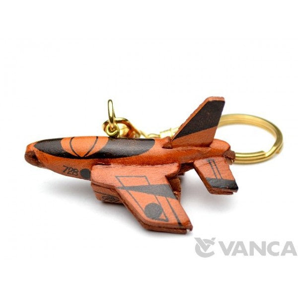 Blue Impulse Leather Keychain(L)