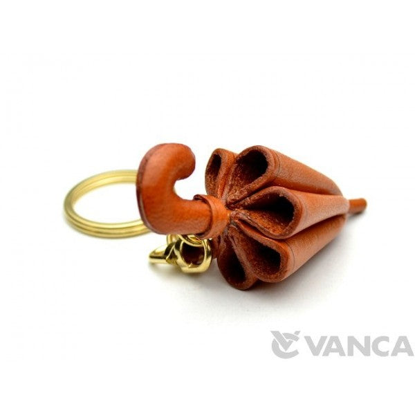 Umbrella Leather Keychain(L)