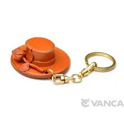 Spanish Hat Leather Keychain(L)