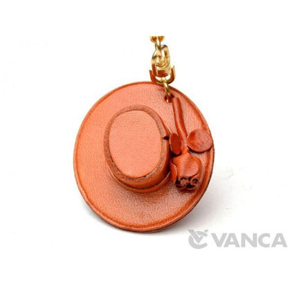 Spanish Hat Leather Keychain(L)