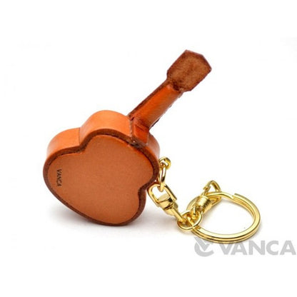 Guitar Leather Keychain(L)