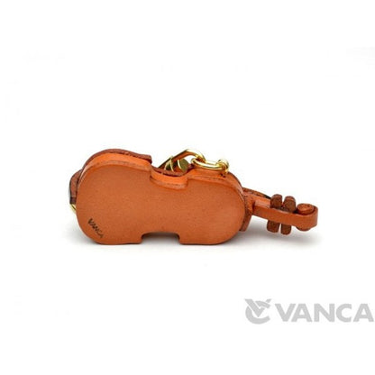 Violin Leather Keychain(L)