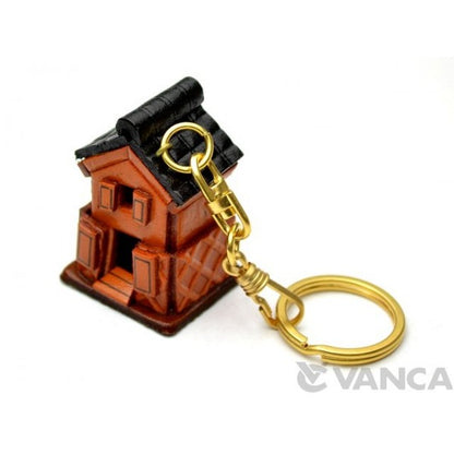 Oriental Strage Leather Keychain(L)