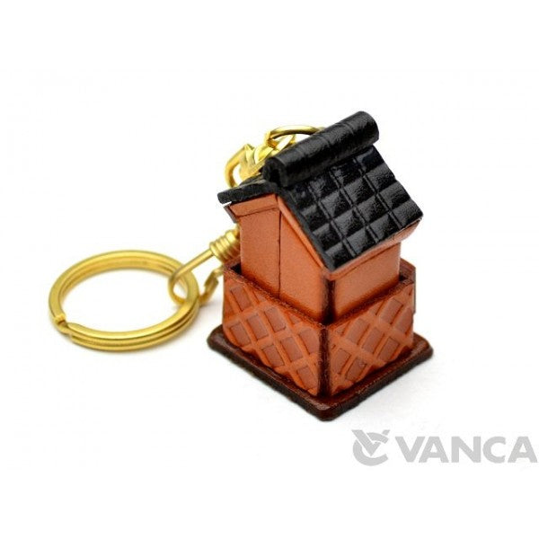 Oriental Strage Leather Keychain(L)