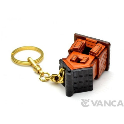 Oriental Strage Leather Keychain(L)