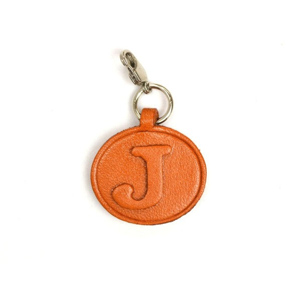 J Leather Alphabet Plate