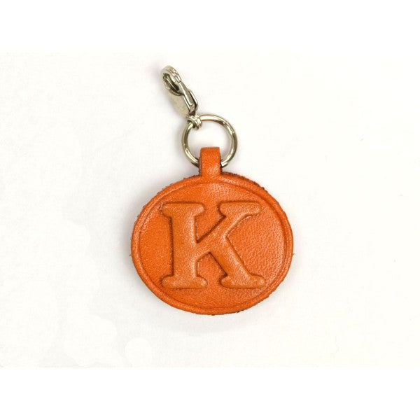 K Leather Alphabet Plate