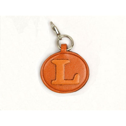 L Leather Alphabet Plate