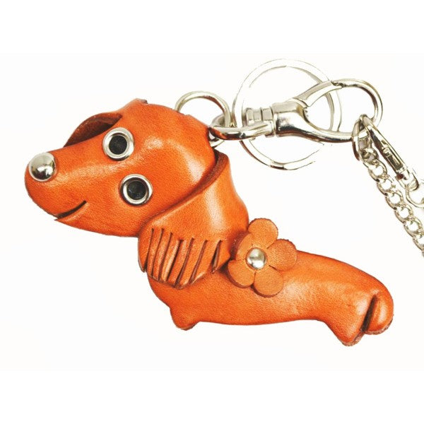 Dachshund Handmade Leather Dog/Animal Bag Charm