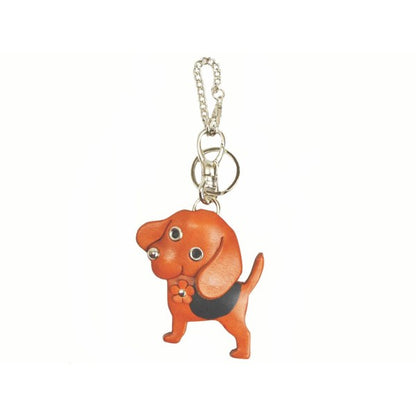 Beagle Handmade Leather Dog/Bag Charm