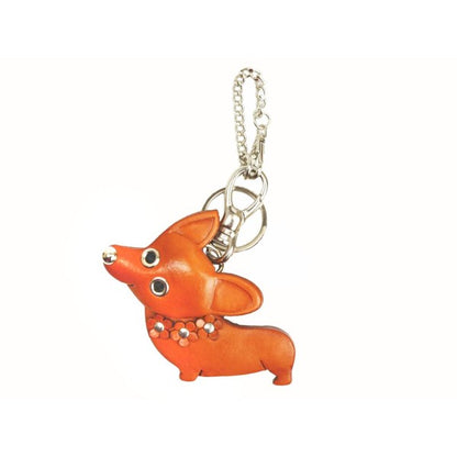 Welsh Corgi Handmade Leather Dog/Bag Charm