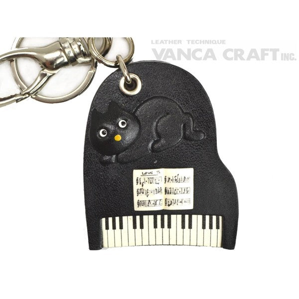 Piano Handmade Leather Goods/Bag Charm