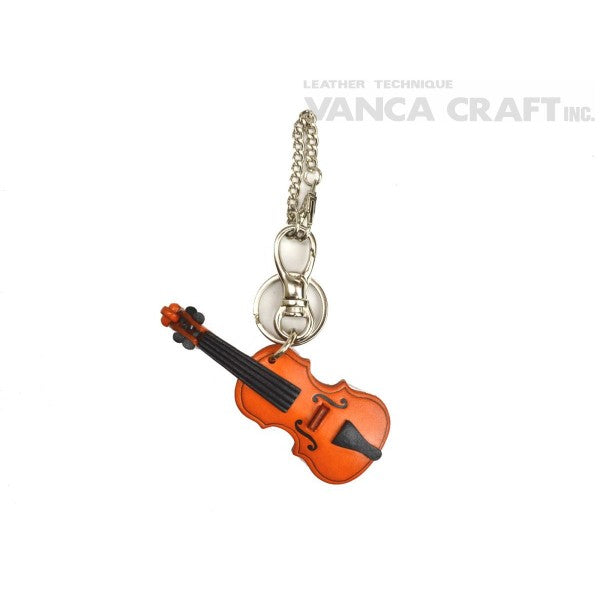 Violin Handmade Leather Goods/Bag Charm