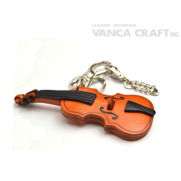 Violin Handmade Leather Goods/Bag Charm