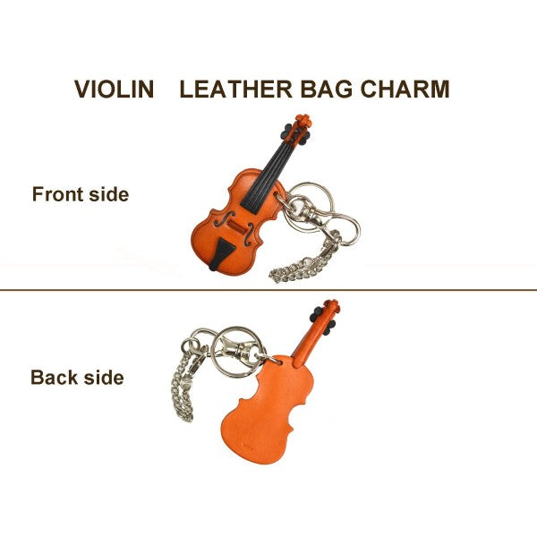 Violin Handmade Leather Goods/Bag Charm