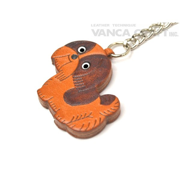 Shih Tzu Leather Ring Charm #26072