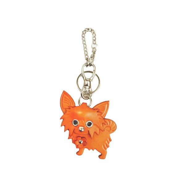 Chihuahua Long Haird Leather Dog/Bag Charm