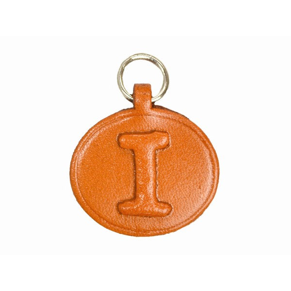 I Leather Alphabet Charm Bookmarker