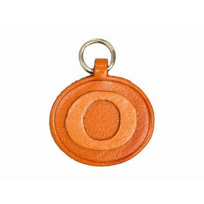 O Leather Alphabet Charm Bookmarker