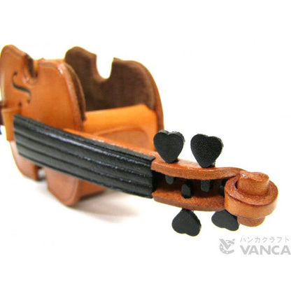 Violin Handmade Leather Eyeglasses Holder/Stand #26220