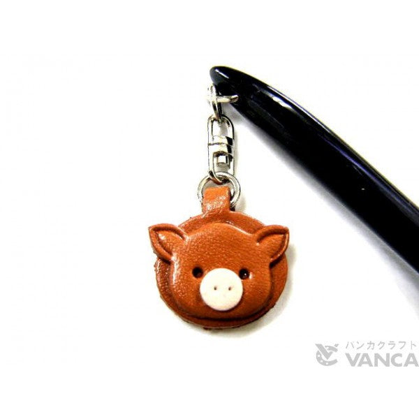 Pig Leather Desk Pen Stand #26236