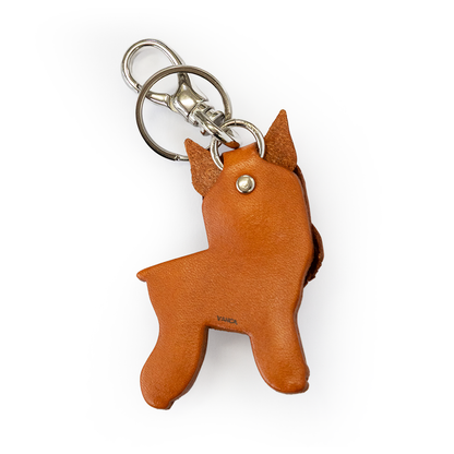 Schnauzer Handmade Leather Dog/Bag Charm