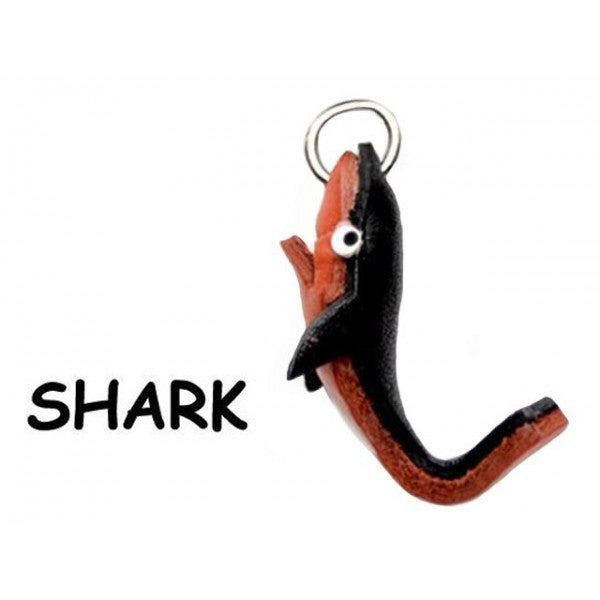Shark Leather Charm Bookmarker