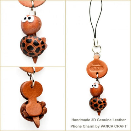 Turtle Japanese Leather Cellularphone Charm Fish